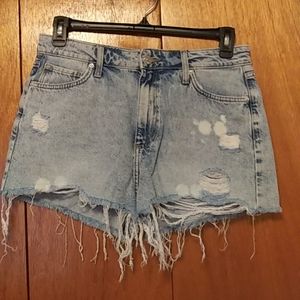 Forever 21 Jean Shorts. Womens size 30. Light blue denim.